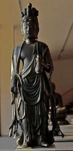 元禄文化时代观音像 作者 日本学校