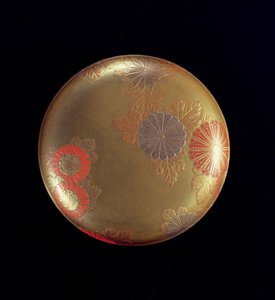 盒盖（金漆）（见205150） 作者 日本学校