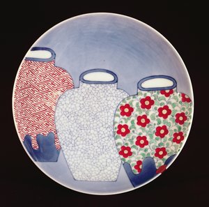 江户时代的Nabeshima Dish（瓷器）