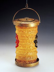 小田原町的便携式灯笼 作者 日本学校