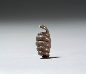 Ojime蛇形（铜）