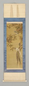 Peach and birds, early 19th century 作者 日本学校