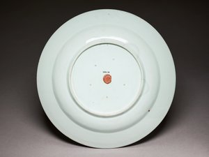 盘子，江户时代 作者 日本学校