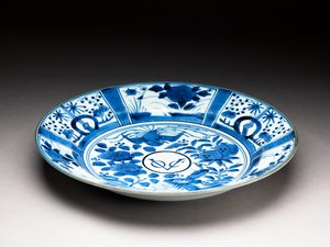 盘子，江户时代 作者 日本学校