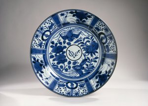 盘子，江户时代 作者 日本学校