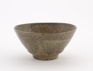 Irabo风格的正大烧茶碗，茶碗（茶碗） 作者 日本学校
