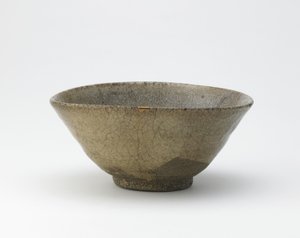 茶碗，松江，岛根县，江户时代（粗灰泥釉） 作者 日本学校
