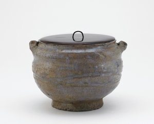 茶道水罐，江户时代（陶瓷） 作者 日本学校