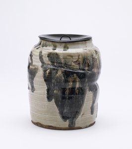 茶道水罐，江户时代（陶瓷） 作者 日本学校