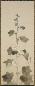 白蜀江，江户时代，1615-1868（墨水，色彩和金色在纸上） 作者 日本学校