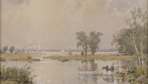 哈肯萨克草原，1890年。 作者 贾斯珀·弗朗西斯·克罗普西