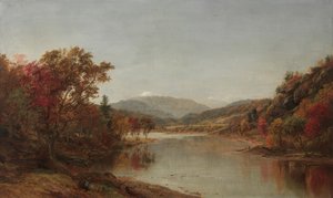 Jasper F. Cropsey /"新罕布什尔州华盛顿山"，1870 年 作者 贾斯珀·弗朗西斯·克罗普西