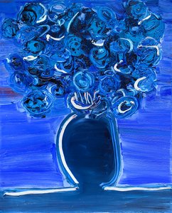 Fleur de Sel No. 1 巴黎冬日，2021 年（布面油画） 作者 杰·巴特勒