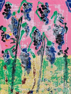 收获》，2022 年（布面油画） 作者 杰·巴特勒