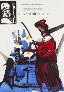 阳光向上》，2015 年（水彩纸上的混合媒介，裱在面板上，背面印有食谱） 作者 杰·巴特勒