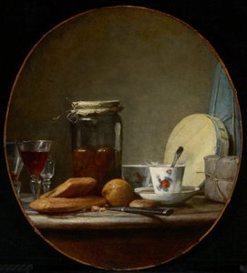 让-巴蒂斯特-西蒙-夏尔丹（1699-1779 年）的画作 "Bocal d