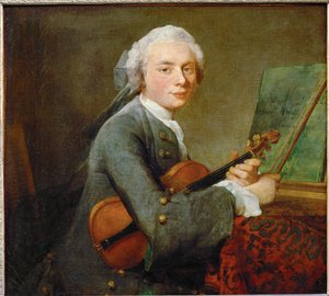Le jeune homme au violon - 拉小提琴的年轻人...