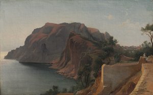 卡普里角1845年。 作者 让·阿奇里·本努维尔