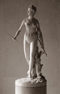 戴安娜女猎人，1780年（大理石）