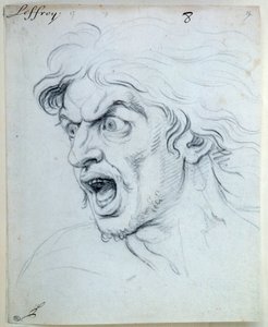 表达灵魂的激情； 可怕的。 让·奥德兰 (1667-1756) 的绘画