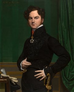 阿梅德-大卫，帕斯托雷伯爵，1823-26。 作者 让·奥古斯特·多米尼克·英格里斯