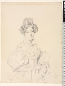 德西雷·拉乌尔·罗谢特夫人，1830年 作者 让·奥古斯特·多米尼克·英格里斯
