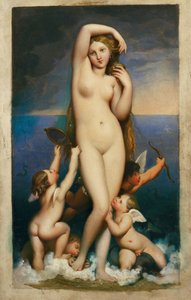Venus Anadyomene ... 作者 让·奥古斯特·多米尼克·英格里斯