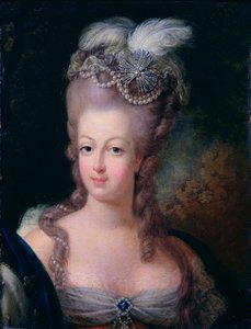 法国玛丽-安托瓦内特女王的肖像》，1775年