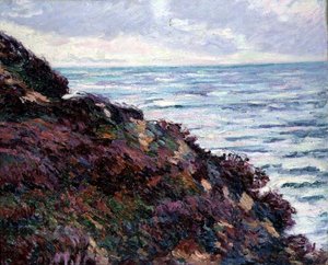 海洋景观（布面油画） 作者 让·巴蒂斯特·阿曼德·纪尧姆