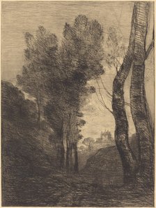 罗马周边地区 (Environs de Rome) 作者 让·巴蒂斯特·卡米尔·科罗