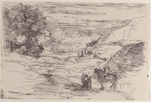 Les Paladins, 1871年。 作者 让·巴蒂斯特·卡米尔·科罗