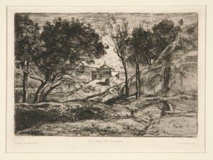 托斯卡纳的记忆 作者 Jean-Baptiste-Camille Corot