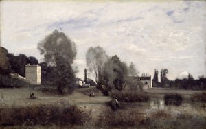 Ville dAvray，1865年 作者 让·巴蒂斯特·卡米尔·科罗