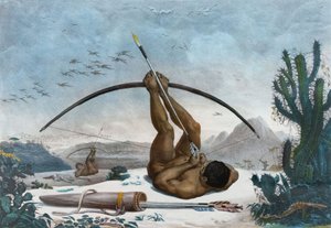 让-巴蒂斯特-德布雷（Jean-Baptiste Debret）1834 年创作的 Caboclo 作者 让·巴蒂斯特·德布雷特
