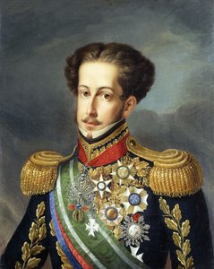 唐·佩德罗（Dom Pedro I），巴西皇帝，约1816年 作者 让·巴蒂斯特·德布雷特