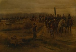 Mon Ancien Regiment, 19世纪。 作者 让·巴蒂斯特·爱德华·Detaille