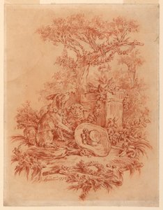 素描，牧歌，1772 年