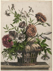 万寿菊、单葵、茉莉花... 作者 Jean Baptiste I Monnoyer