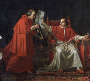 教皇皮乌斯七世（1742-1823）于8月15日签署了法国与圣西格（Saint Siege）的协约。