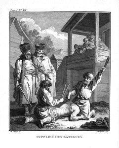惩罚与batogs。从旅行到西伯利亚，1766年