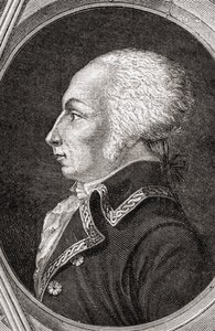 Francois Christophe Kellermann，由Pannemaker-Ligny雕刻，来自Louis Blanc的“Histoire de la Revolution Francaise”（1811-82） 作者 让·巴蒂斯特·利纳德