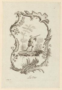 La Vüe，选自 "Le Cinq Sens 作者 让·巴蒂斯特·皮列曼