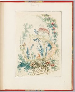 装饰设计选自《Nouvelle suite de cahiers arabesques chinois a l