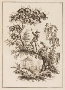 插图 10，选自 "Suite de Douze Pêcheurs et Chasseurs"（《十二渔夫和猎人组曲》）。