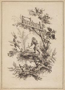 插图 12，选自 "Suite de Douze Pêcheurs et Chasseurs"（《十二渔夫和猎人组曲》）。