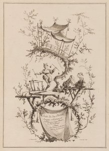 扉页，"中国游戏组曲 作者 马丁德蒙奇，b。 1746