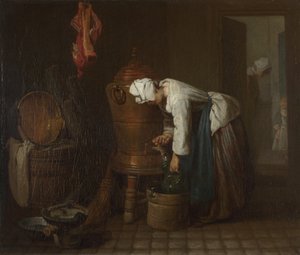 拉封丹水箱，1733年 作者 让·巴蒂斯特·西蒙·查尔丁
