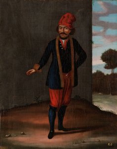 来自基斯诺斯岛（热米亚）的男人 作者 Jean Baptiste Vanmour（工作室）