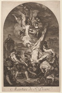 Martire de St. Pierre 《圣彼得的殉道》，约1750年代。