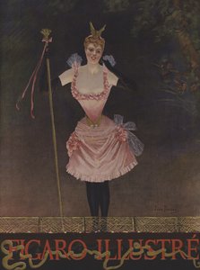 封面的Le Figaro Illustre，1891年12月
